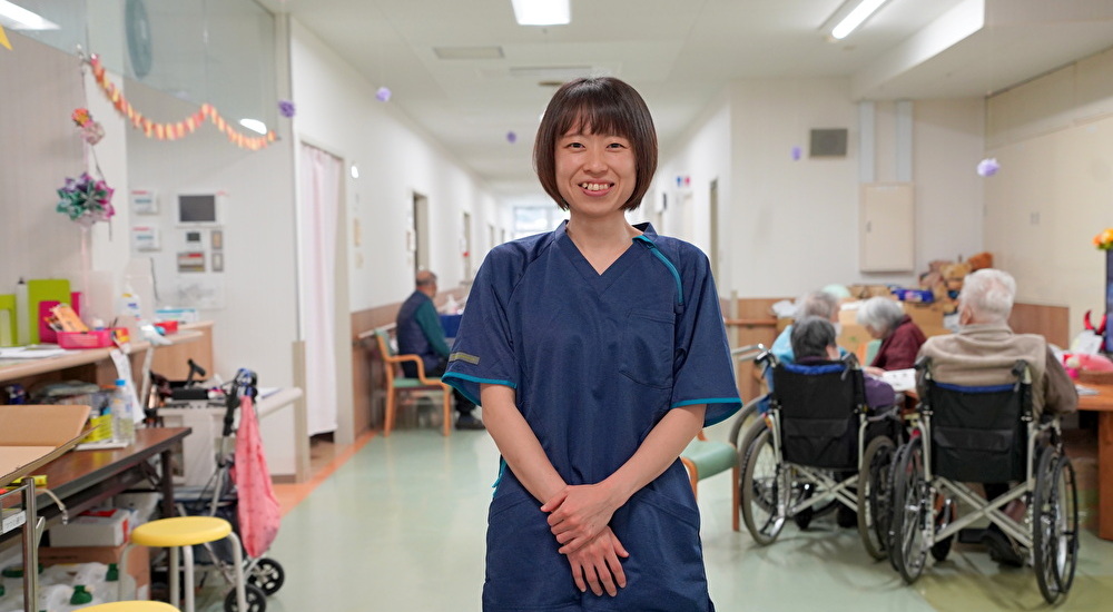 「介護の知識ゼロ」から、チームの頼れる存在に。日翔会で知る、誰かの人生に関わる喜び