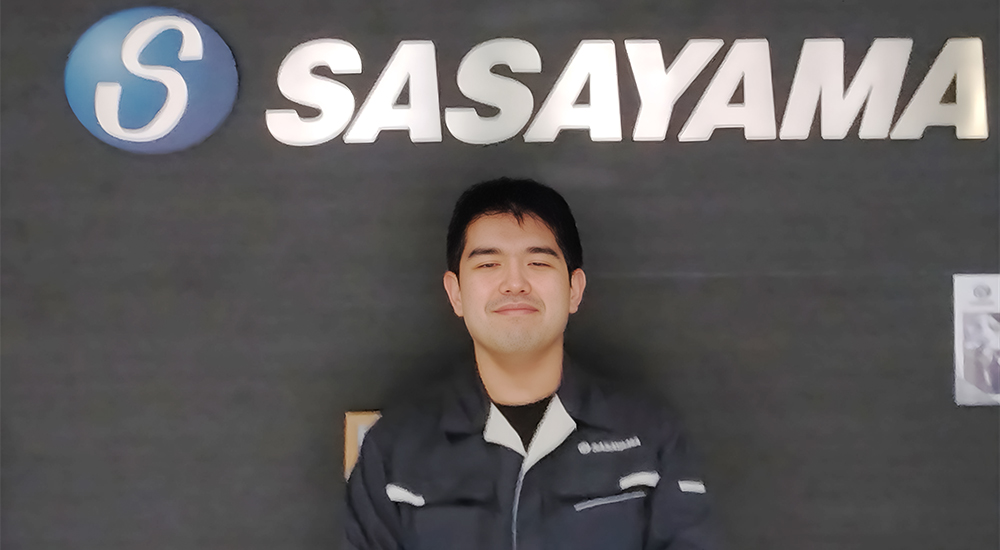 ササヤマの“ものづくり”を世界へ！入社4年目、若手社員の成長